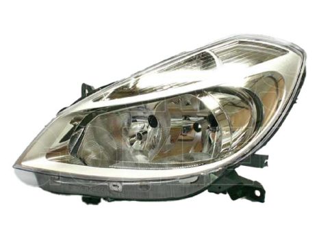 Renault Clio (Clio III) 2005.10.01-2008.12.31 fényszóró 2H7 bal, króm, motoros (nem Campus) VALEO  (0M3X)