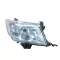 Toyota Hilux 2005.07.01-2015.12.01 fényszóró H4 (fehér villogó sárga izzó) jobb (motoros) DEPO (088J)