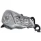 Citroen C3 2013.03.01-2016.12.31 Jobb Fényszóró H1 H7 Fekete házas (motorral) TYC (08EL)