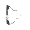Skoda Fabia 2010.04.01-2014.09.30 Jobb hátsó ablakemelő panel motor nélkül (08GV)