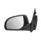 Hyundai I20 2008.05-2012.03.31 Külső tükör bal, elektromos állítható, domború, fekete (09MG)