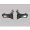 Renault Kangoo 2013.07.01-2021.04.30 Hátsó lökhárító tartó bal vagy jobb (egybe csomagolva) (09RA)