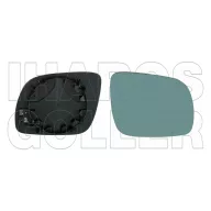   Seat Toledo 1999.04.01-2004.09.30 visszapillantó tükörlap cserélhető jobb, kék, domború, fűthető (125 mm) (0ELR)