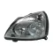 Renault Clio Campus2 2009.04.01- Bal fényszóró H7/H1 króm házas DEPO (0FFW)