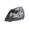 Renault Clio (Clio II) 2001.06.01-2005.09.30 Bal fényszóró H7/H1 fekete házas motoros TYC (0HC9)