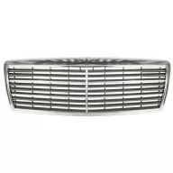   Mercedes C (W202) 1993.06.01-2000.05.31 Hűtődíszrács komplett 2 króm díszléccel (0HUI)
