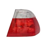   BMW 3 (E46) 1998.04.01-2001.08.31 Jobb hátsó lámpa üres külső fehér/piros 4 ajtós (0IBH)