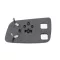 Opel Astra G 1997.09.01-2003.08.31 Tükörlap cserélhető jobb, domború mechanikus (0IGL)