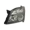 Opel Signum 2002.09.01-2005.08.31 Bal fényszóró DE H7/H7 fekete házas TYC (0IIG)
