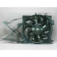   Opel Vectra B 1995.09.01-1999.08.31 Hűtőventilátor komplett hátsómögött (benzines + X20DTL) (0JC7)