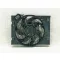 Opel Astra G 1997.09.01-2003.08.31 Klímaventilátor komplett benzines (hűtő előtti) (0JU8)