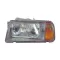 Suzuki Vitara/Grand Vitara 1988.05.01-1998.03.31 Bal fényszóró H4 sárga villogóval DEPO (0LH6)