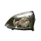 Renault Clio (Clio II) 2001.06.01-2005.09.30 Bal fényszóró H7/H1 fekete házas DEPO (0LJB)