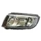 Skoda Fabia 1999.08.01-2007.04.30 Bal fényszóró H7/H3 fekete házas DEPO (0M5X)