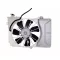 Toyota Yaris 1999.04.01-2003.01.31 ventilátor komplett hűtő mögötti (1.0, 1.3 VVTi) (0M8H)