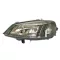 Opel Astra G 1997.09.01-2003.08.31 Bal fényszóró H7 HB3 fekete házas motoros DEPO (0N0Y)