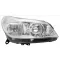 Citroen C5 2004.10.01-2008.03.31 Jobb fényszóró H7 H1 manuális TYC (0NU3)