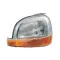 Renault Kangoo 1997.06.01-2003.02.28 Bal fényszóró H4 sárga villogóval DEPO (0PRN)