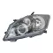 Toyota Auris 2010.03.01-2012.08.31 Bal fényszóró H11 HB3 sötét házas Val.-tip motoros DEPO (0PS5)