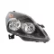 Opel Zafira 2005.09.01-2007.08.31 Jobb Fényszóró H1 H7 Fekete Házas Motorral TYC (0PT7)