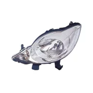   Peugeot 107 2005.03.01-2012.03.31 Bal fényszóró H4 motoros DEPO (0PVC)