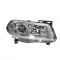 Renault Megane 2006.01.01-2008.10.31 Jobb fényszóró H1 H7 ezüst házas motoros TYC (0RDF)