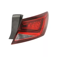   Seat Leon 2012.12.01-2016.12.01 Hátsó lámpa üres jobb külső LED Valeo (0RW0)