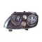 Volkswagen Touran 2003.04.01-2006.11.30 Bal Fényszóró 2H7 Fekete Házas Motorral DEPO (0SBC)