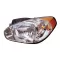 Hyundai Accent MC 2006.01.01-2010.06.30 Bal fényszóró H4 motoros DEPO (0SFS)