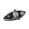 Seat Altea XL 2006.10.01-2009.03.31 Bal fényszóró H7/H1 fekete házas motoros TYC (0SPE)