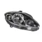 Seat Altea 2004.05.01-2009.03.31 Jobb Fényszóró H7 H1 Fekete Házas Motorral TYC (0SPF)