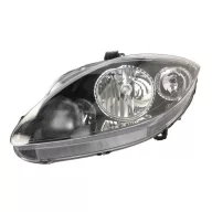   Seat Altea 2004.05.01-2009.03.31 Bal Fényszóró H7 H1 Fekete Házas Motorral TYC (0SPG)
