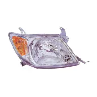   Toyota Hilux 2005.07.01-2015.12.01 Jobb fényszóró H4 belülről állítható DEPO (0ST9)