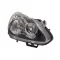 Opel Corsa D 2006.09.01-2011.02.28 Jobb Fényszóró H7 H1 Fekete Házas Motorral TYC (0TGI)