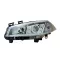 Renault Megane 2002.09.01-2005.12.31 Fényszóró Xenon D2S/H7 bal elektromos és izzó nélkül DEPO (0TLL)