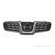   Nissan Qashqai J10 2007.03.01-2010.04.30 Hűtődíszrács króm díszléccekkel (0TLY)