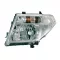 Nissan Navara (D40) 2005.05.01- Bal fényszóró H4 -07.06 (mororos) DEPO (0TUK)
