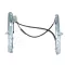 Renault Megane 2002.09.01-2005.12.31 Bal első ablakemelő motor nélkül (3 ajtós) (0U4N)