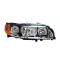 Volvo V70 2000.01.01-2007.08.31 fényszóró H7/H9 jobb, szürke hátsó, 05-től (motorral) TYC (0V05)