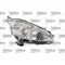 Peugeot 208 (A9) 2012.01.01-2015.05.01 Bal fényszóró H7+H1 LED motorral Valeo (0W3B)