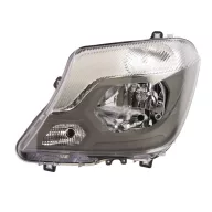   Mercedes Sprinter 2013.09.08-2018.05.30 fényszóró 2H7 bal fekete házas nappali fény motorral DEPO (0WJS)