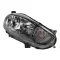 Ford Fiesta 2013.02.01-2017.05.01 Fényszóró H7/H15 bal, fekete házas (motorral) DEPO (0WMU)