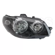   Fiat Strada 2005.01.01-2009.07.31 Fényszóró 2H7 jobb, fekete házas (motorral) DEPO (0WP8)