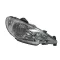 Renault Kangoo 2013.07.01-2021.04.30 Bal Fényszóró H4 Fekete Házas Motoros DEPO (0WYA)