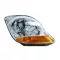 Chevrolet Spark M200 2005.05.01-2010.02.28 Jobb Fényszóró H4 motoros DEPO (0XGU)