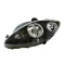 Seat Altea XL 2009.04.01- fényszóró H7/H1 bal fekete házas motoros DEPO (0YRB)