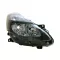 Renault Clio (Clio III) 2009.01.01-2012.10.31 Fényszóró 2H7 jobb fekete házas (motoros) DEPO (0YRF)