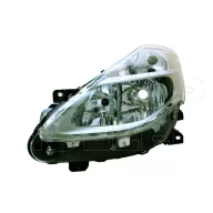   Renault Clio (Clio III) 2009.01.01-2012.10.31 Bal fényszóró 2H7 króm hátsó motoros DEPO (0YRG)