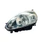 Fiat Punto EVO 2009.12.01-2011.12.31 Bal fényszóró H4 króm házas, nappali fény, motorral, Valeo (0Z1S)