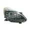 Renault Clio (Clio III) 2009.01.01-2012.10.31 Fényszóró H1/2H7 jobb fekete házas (motoros) DEPO (0Z78)